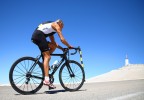 Cycliste mont ventoux