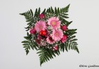 Bouquet fond blanc