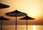 Coucher de soleil Antalya Turquie