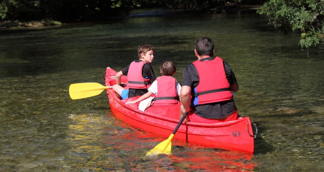 Canoe kayak sur la Sorgues