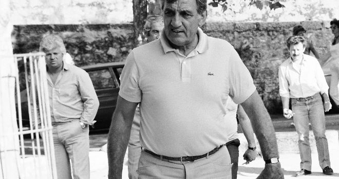 Lino Ventura Août 1986 Saint Paul de Vence