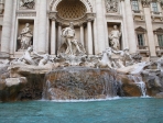 La fontaine de trevi Rome Italie