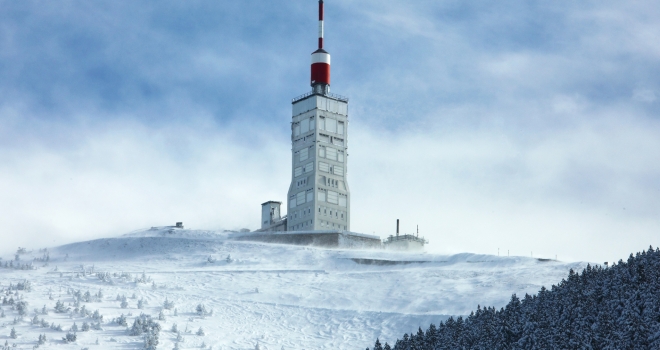 Mont Ventoux hiver Mont Ventoux hiver